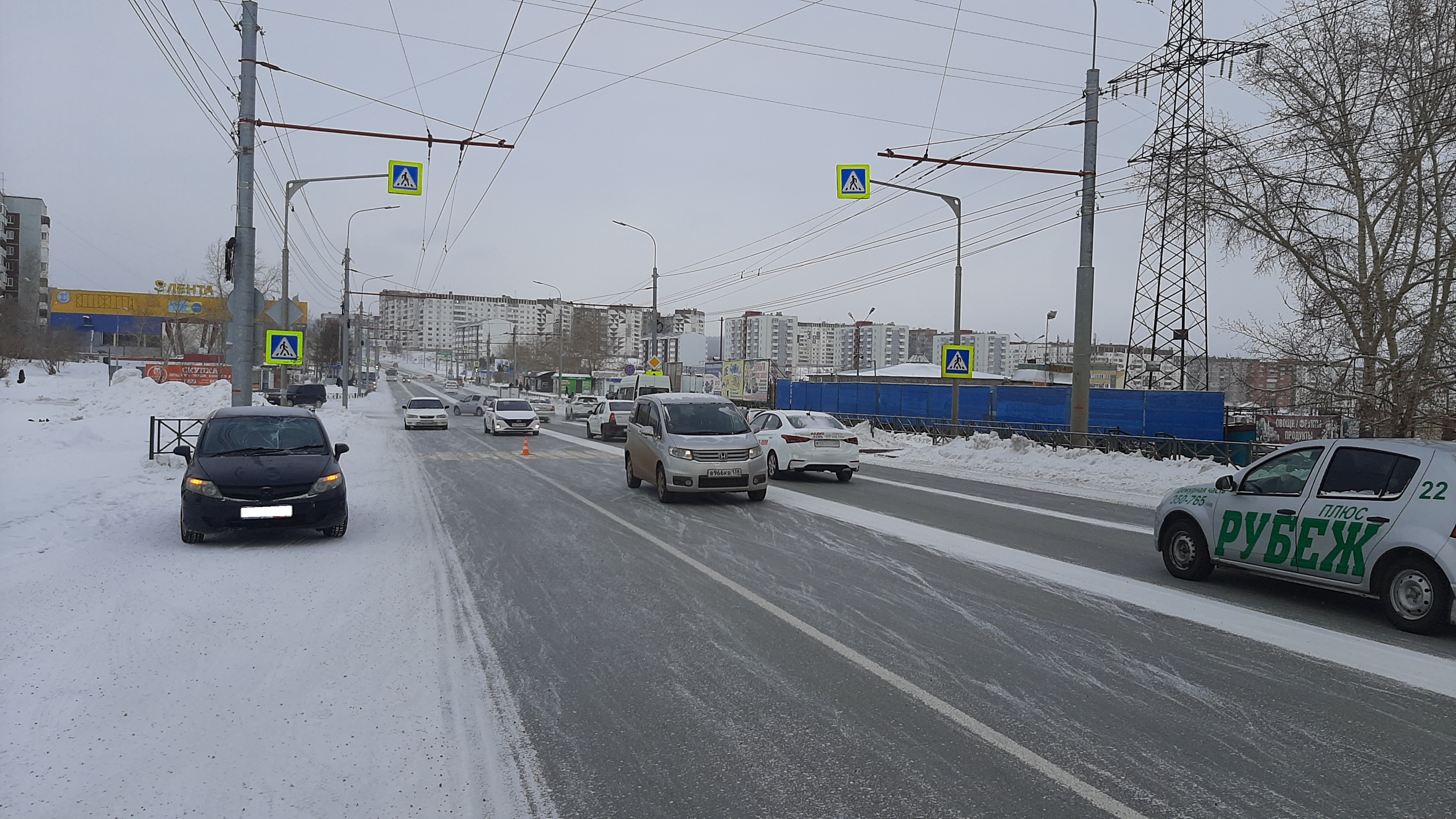 Госавтоинспекторы Братска разбираются в ДТП с участием пешехода